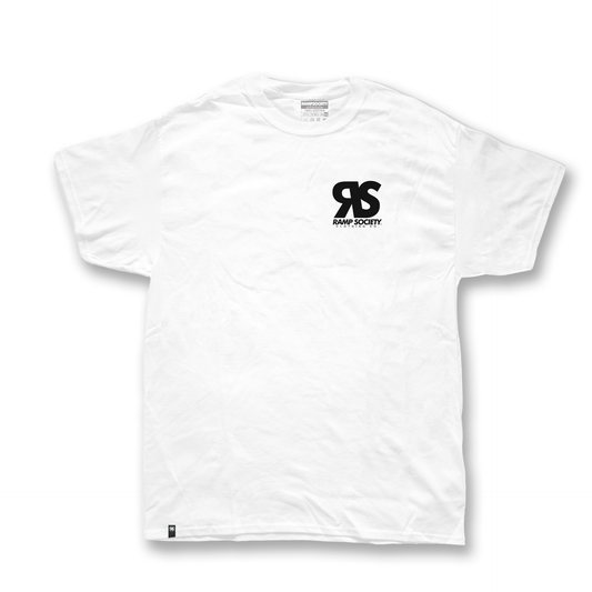 RS RAMP CREW TEE -WHITE